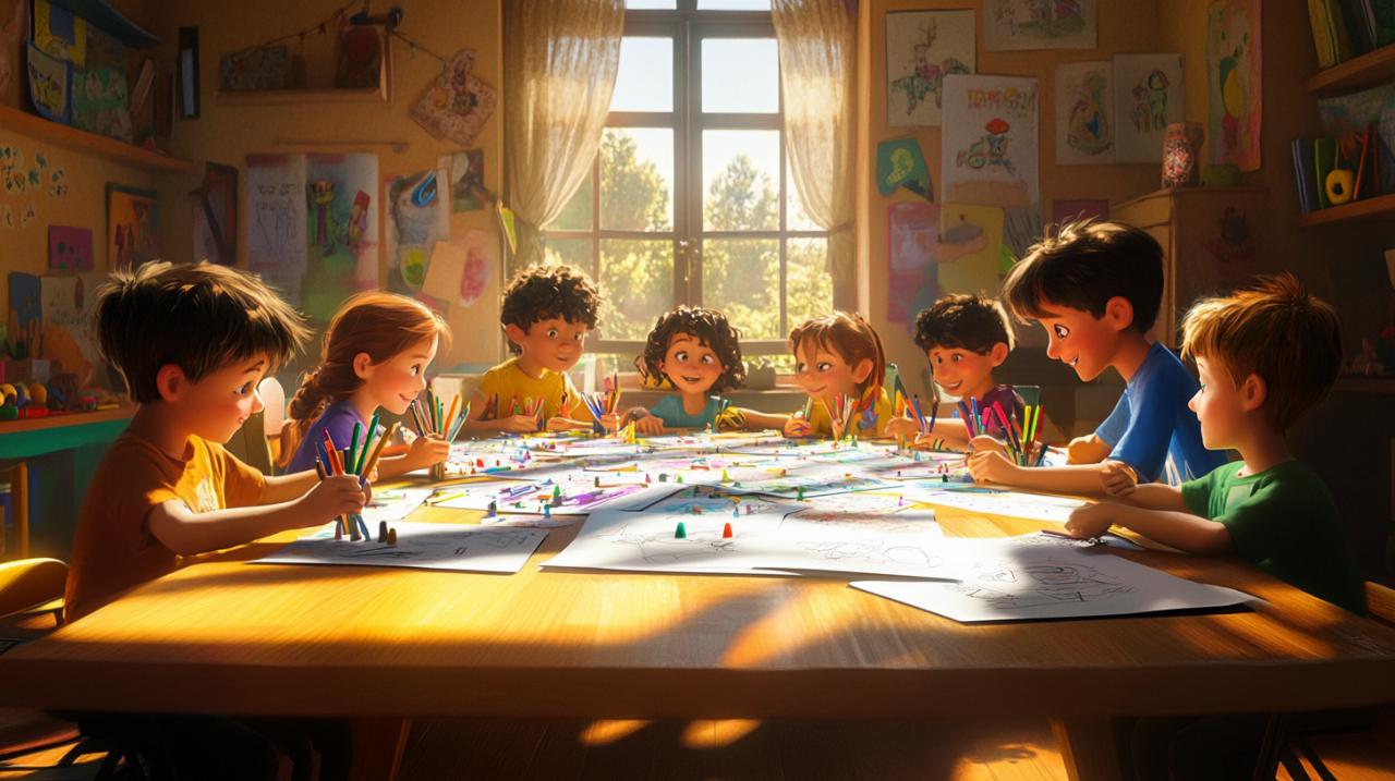 Comment stimuler la créativité des enfants grâce au coloriage