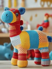 Le hochet chameau coloré, un compagnon sensoriel Montessori pour les tout-petits