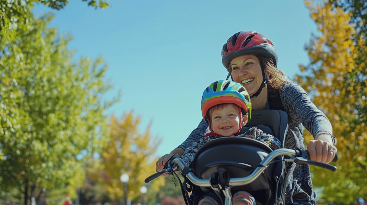 Polisport et Bobike : deux références pour votre siège enfant à vélo avant ou arrière