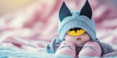 Craquez pour l’ensemble Body Bebe Batman : La touche geek pour les tout-petits